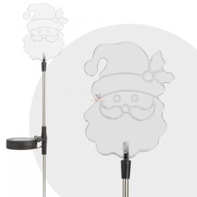   Napelemes Mikulás lámpa 84 cm – RGB LED-es karácsonyi kerti dekoráció