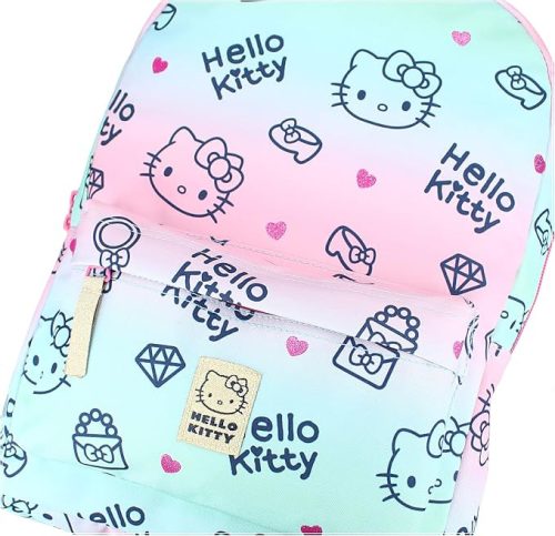 Hello Kitty hátizsák lányoknak – Love Yourself multicolor gyermek táska