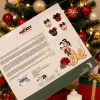 Disney Mickey és Minnie egér karácsonyfadísz szett