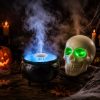 Halloween párásító koponya vagy üst – USB-C, fényhatással