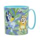 Bluey műanyag bögre 390 ml – mikrózható gyerekbögre