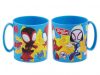 Spidey mikrózható műanyag bögre 350ML