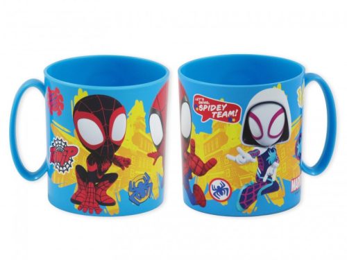 Spidey mikrózható műanyag bögre 350ML