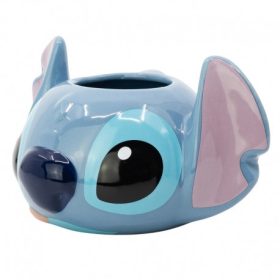 Stitch 3D kerámia bögre – kék Disney ajándék