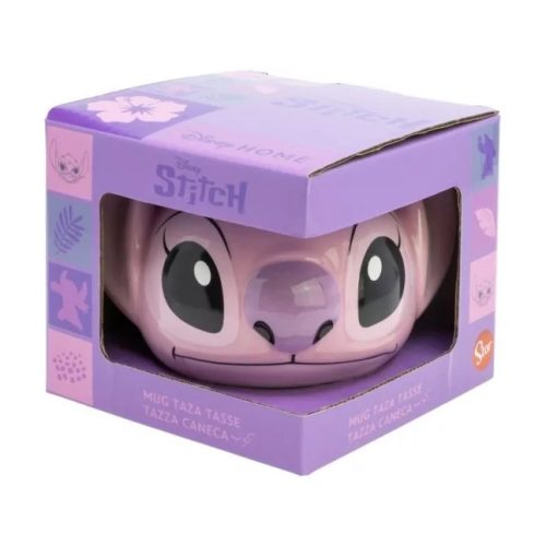 Disney Lilo & Stitch Angel 3D kerámia bögre 300 ml ajándékdobozban