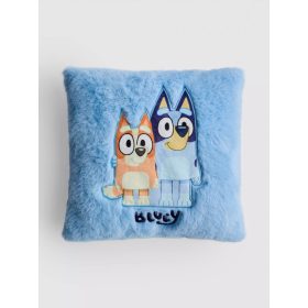Bluey és Bingo pihepuha díszpárna, kék