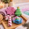 Disney Stitch karácsonyi fürdőbomba szett, 4 db-os, többszínű