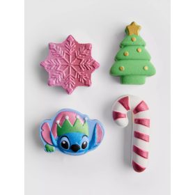   Disney Stitch karácsonyi fürdőbomba szett, 4 db-os, többszínű