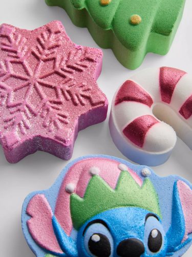 Disney Stitch karácsonyi fürdőbomba szett, 4 db-os, többszínű