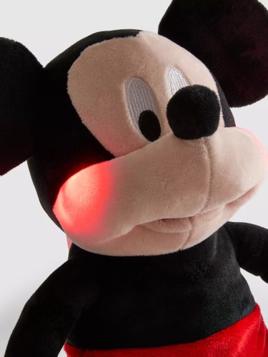 Disney Mickey egér világító plüssjáték – piros Mickey plüssfigura