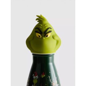 Grinch figurás zöld vizespalack