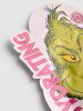 A Grinch fátyolmaszk – rózsaszín arcmaszk 