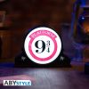 Harry Potter 9 3/4 LED lámpa – Platform 9 3/4 