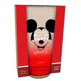   Mickey egér prémium üvegpohár 290 ml – Disney Mickey pohár