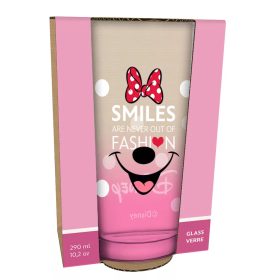   Minnie egér prémium üvegpohár 290 ml – Disney Minnie pohár