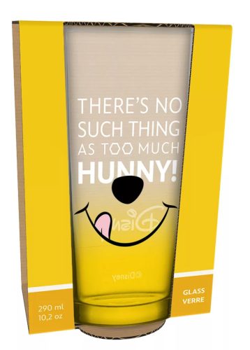 Micimackó prémium üvegpohár 290 ml – Disney Micimackó pohár