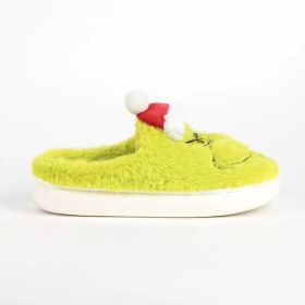   A Grincs Santa Hat felnőtt téli papucs  – The Grinch papucs