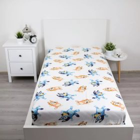 Bluey gumis lepedő 90x200 cm – 100% pamut