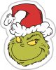 A Grincs Smile formapárna díszpárna 36x29 cm – The Grinch