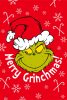A Grincs Merry Grinchmas mikroflanel takaró 100x150 cm