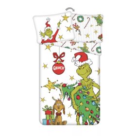 A Grincs Grinchmas ágyneműhuzat 140x200 cm – 100% pamut