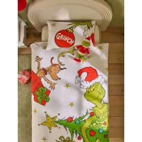 A Grincs Grinchmas ágyneműhuzat 140x200 cm – 100% pamut