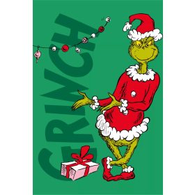 A Grincs Merry Presents mikroflanel takaró 100×150 cm