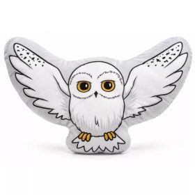   Harry Potter Hedvig (Hedwig) repülő formapárna – baglyos díszpárna, 43 × 30 cm