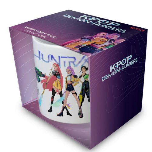 K-pop Démonvadászok Trio porcelán bögre 315 ml (11 oz) – díszdobozban