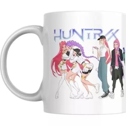 K-pop Démonvadászok Trio porcelán bögre 315 ml (11 oz) – díszdobozban
