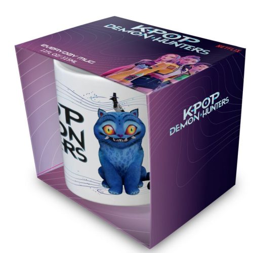 K-pop Démonvadászok Derpy & Sussie Porcelán Bögre – 315 ml, Díszdobozban
