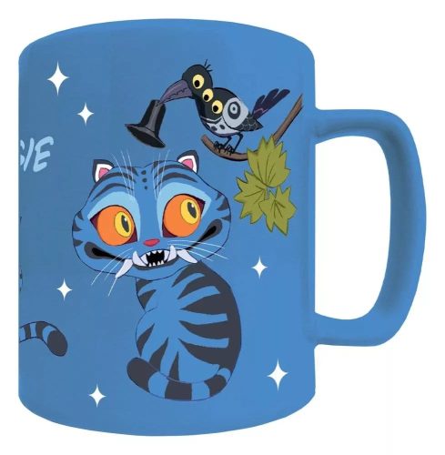 K-pop Démonvadászok Derpy porcelán bögre levehető plüss borítással, 440 ml