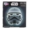 Star Wars Stormtrooper LED neon lámpa 25 cm – falra szerelhető