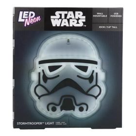   Star Wars Stormtrooper LED neon lámpa 25 cm – falra szerelhető