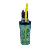 Bluey 3D szívószálas gyerek pohár 360 ml – BPA-mentes
