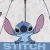 Disney Stitch félautomata esernyő - 74cm - Átlátszó