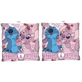   Disney Stitch és Angel díszpárna 40×40 cm – kétoldalas Stitch párna