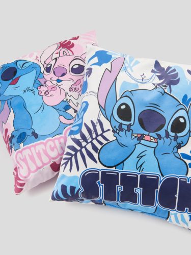 Disney Stitch és Angel díszpárna 40×40 cm – kétoldalas Stitch párna
