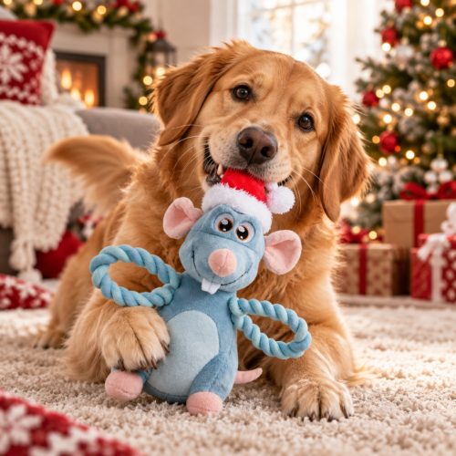 Disney Lecsó Remy kötéljáték kutyáknak – kék