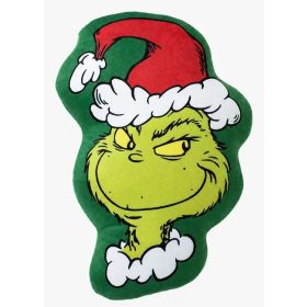   Grincs Green Smile formapárna – The Grinch díszpárna 36x23 cm