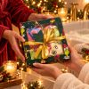 Grinch karácsonyi fürdőbomba ajándékszett – 4 db színes, figurás fürdőbomba díszdobozban