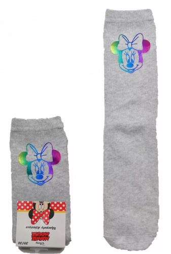 Minnie Egér szürke zokni – Disney gyermek zokni