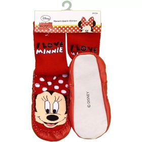   Disney Minnie Egér csúszásgátlós gyerek zokni – bézs talpú, 31–34
