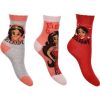 Elena – Avalor hercegnője gyerek zokni szett – 3 pár, piros, lazac és szürke