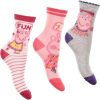 Peppa Pig zokni szett – 3 pár gyermek zokni, 31–34 méret