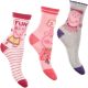 Peppa Pig zokni szett – 3 pár gyermek zokni, 31–34 méret